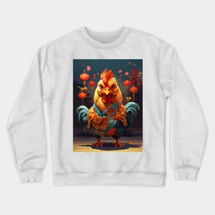 KUNG HEI FAT CHOI – THE ROOSTER Crewneck Sweatshirt